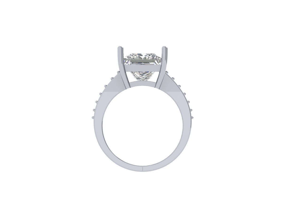 Princess Ring 3D print model_7