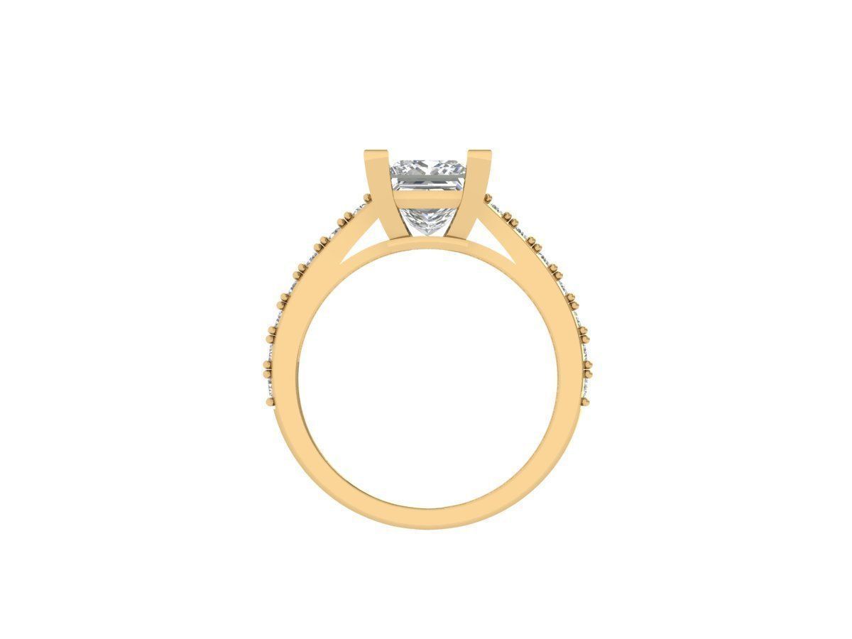 Princess Ring 3D print model_7