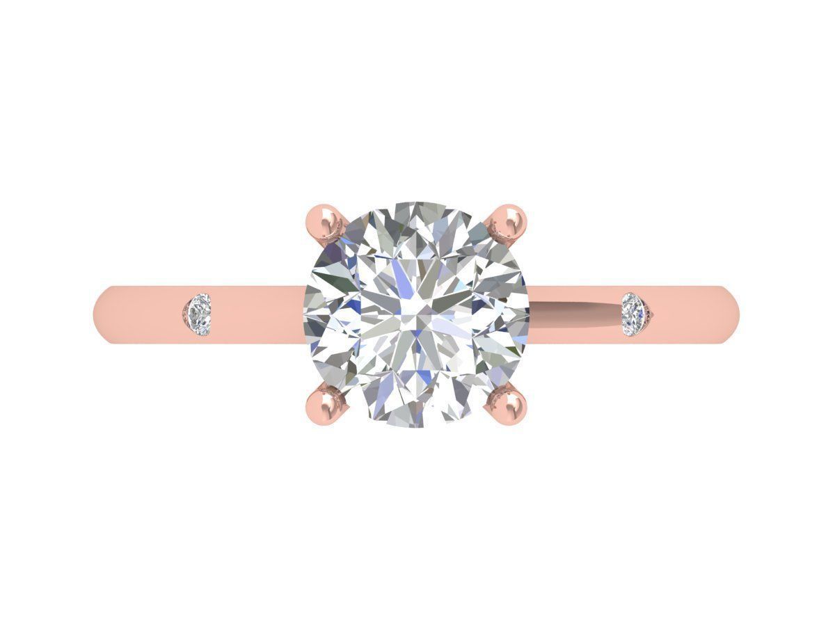 Art Deco Ring 3D print model_3