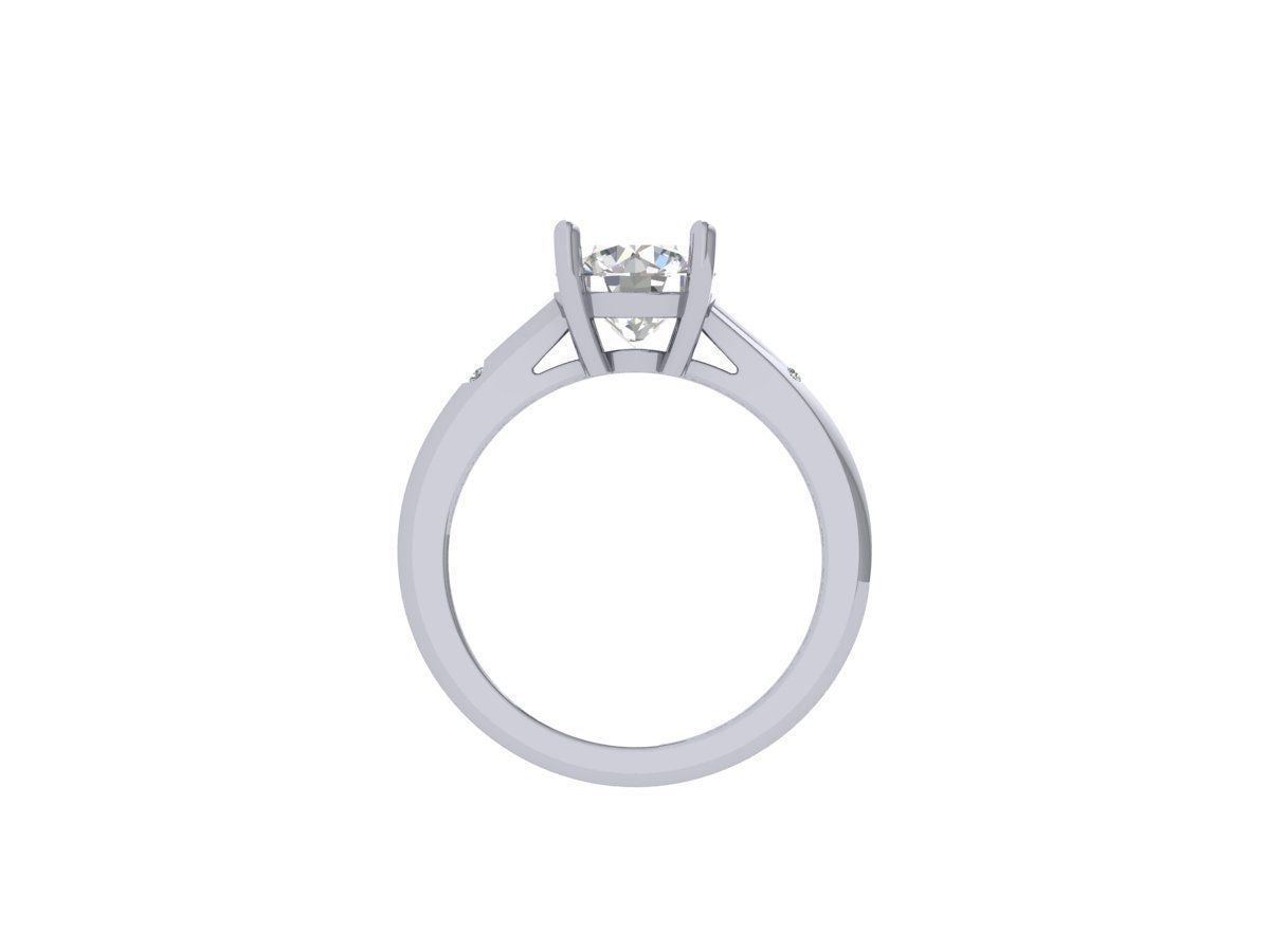 Art Deco Ring 3D print model_7