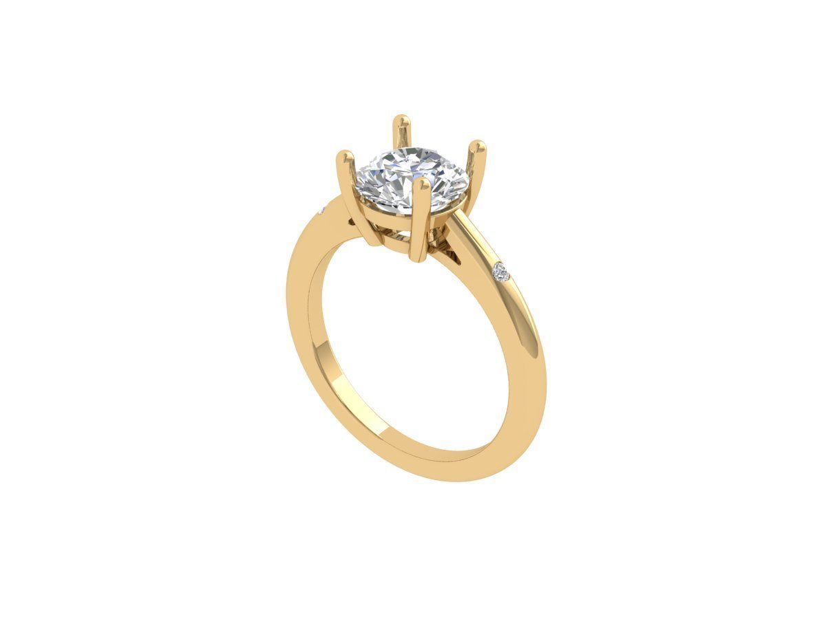 Art Deco Ring 3D print model_1