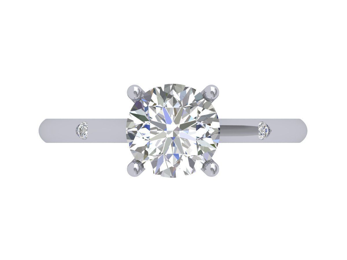 Art Deco Ring 3D print model_4