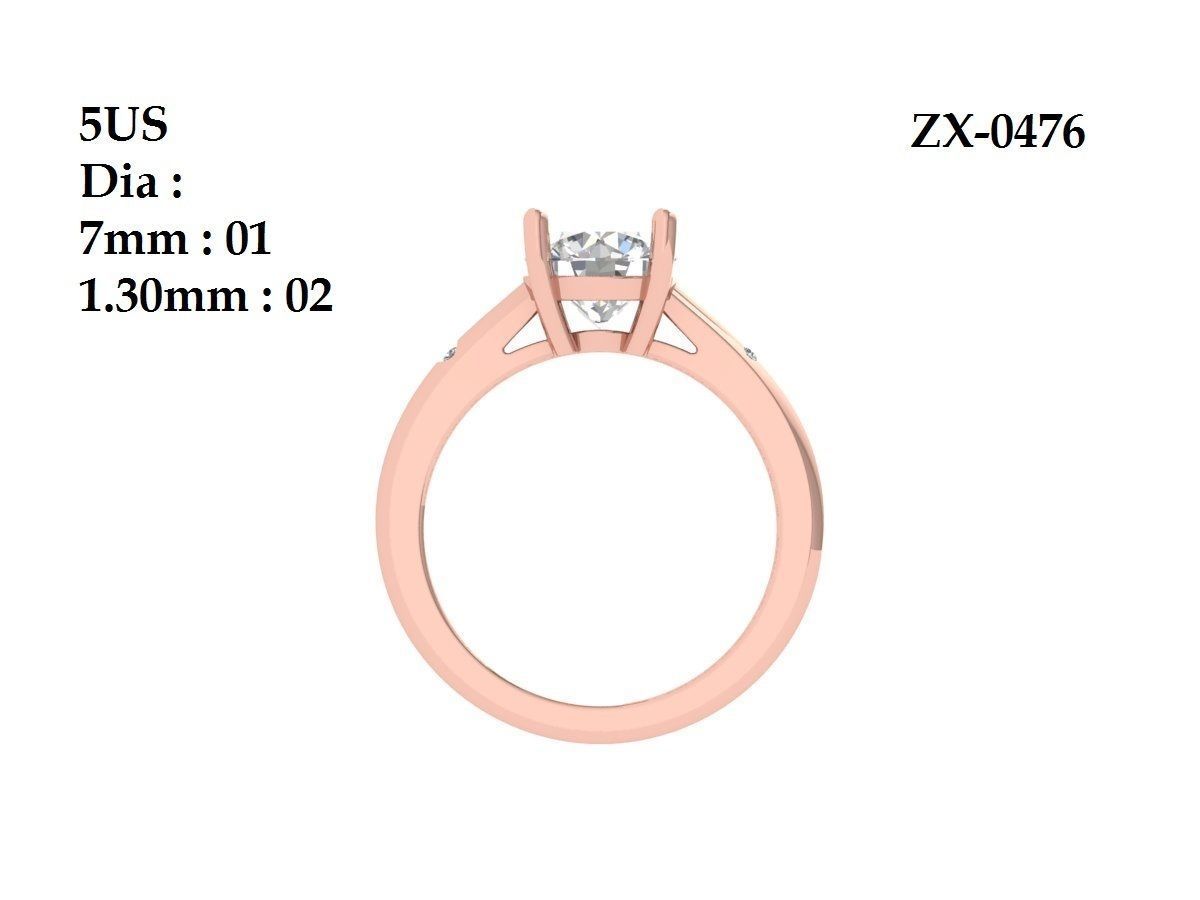 Art Deco Ring 3D print model_8