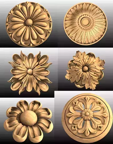 74 stl files collection