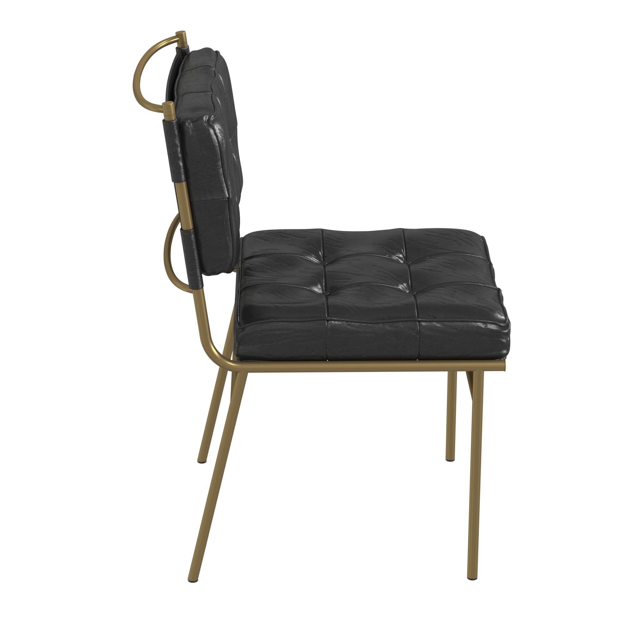 Mathieu Mategot Rare Chair 3D model_2