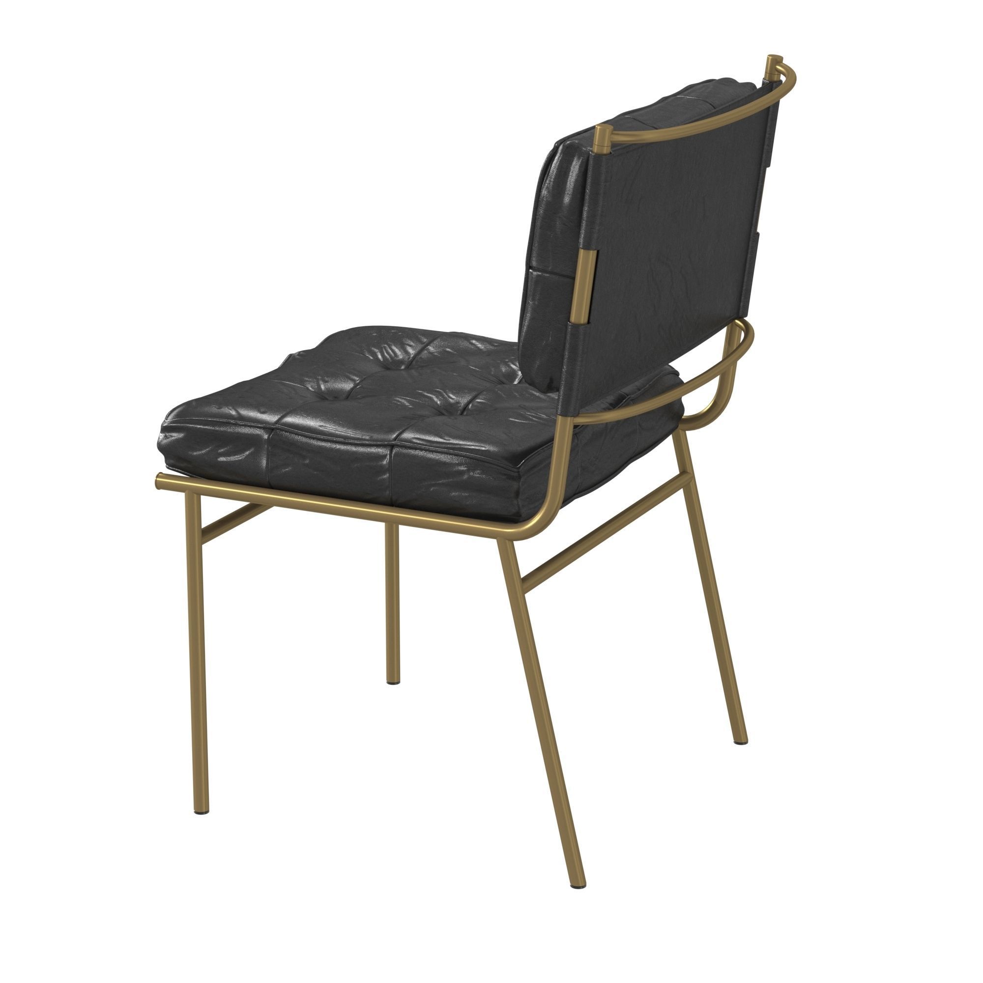 Mathieu Mategot Rare Chair 3D model_3