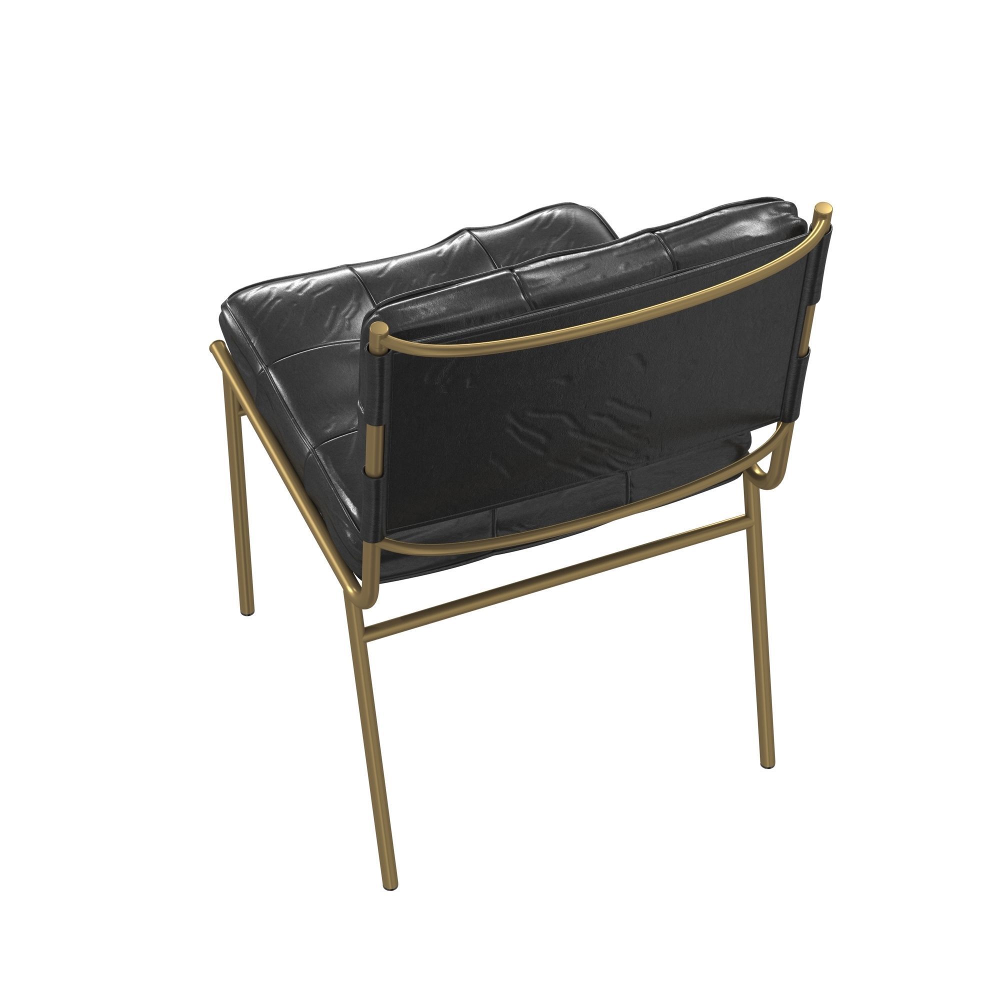 Mathieu Mategot Rare Chair 3D model_4