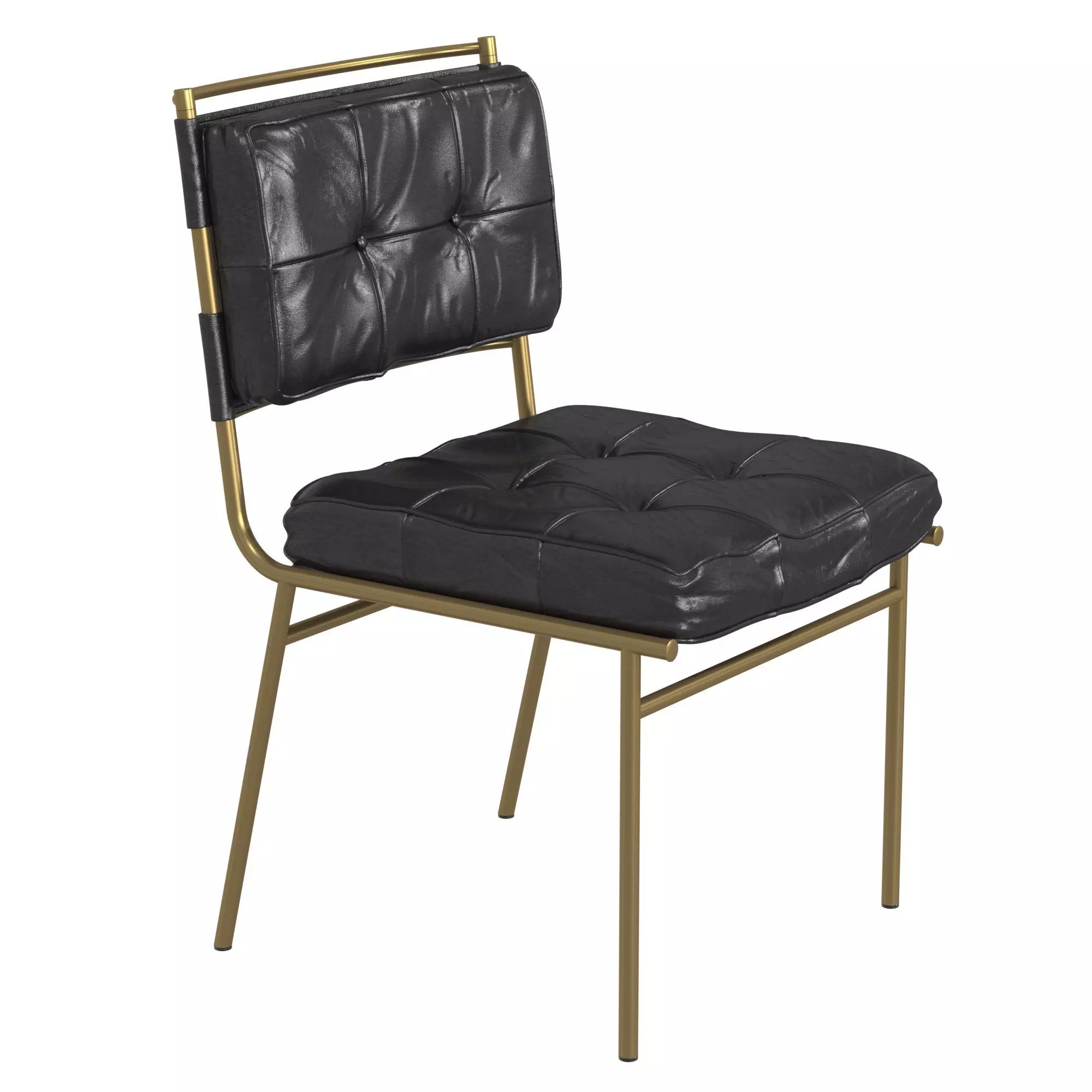 Mathieu Mategot Rare Chair 3D model_0