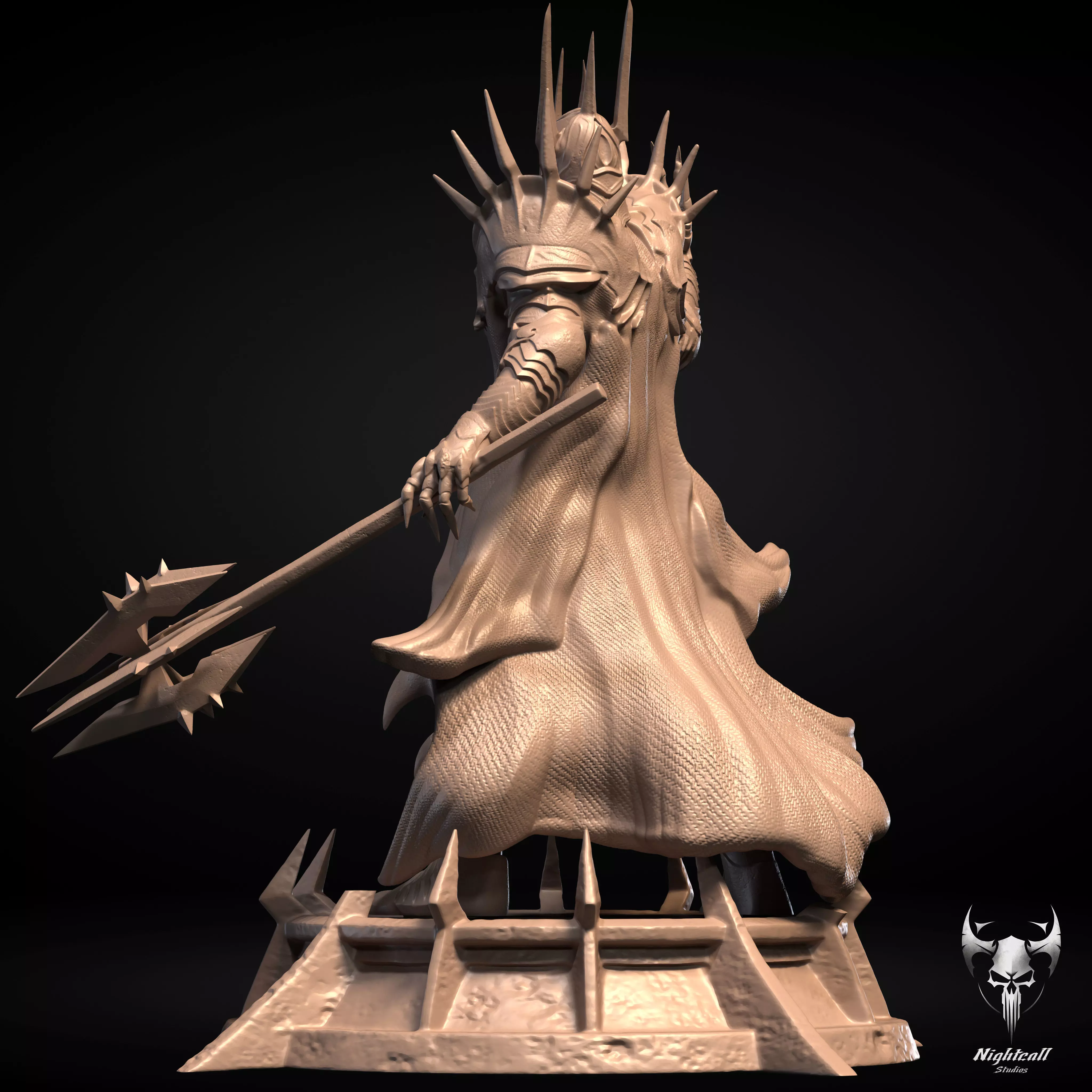 Sauron - Lord of the Rings 3D print model 3D print model_4