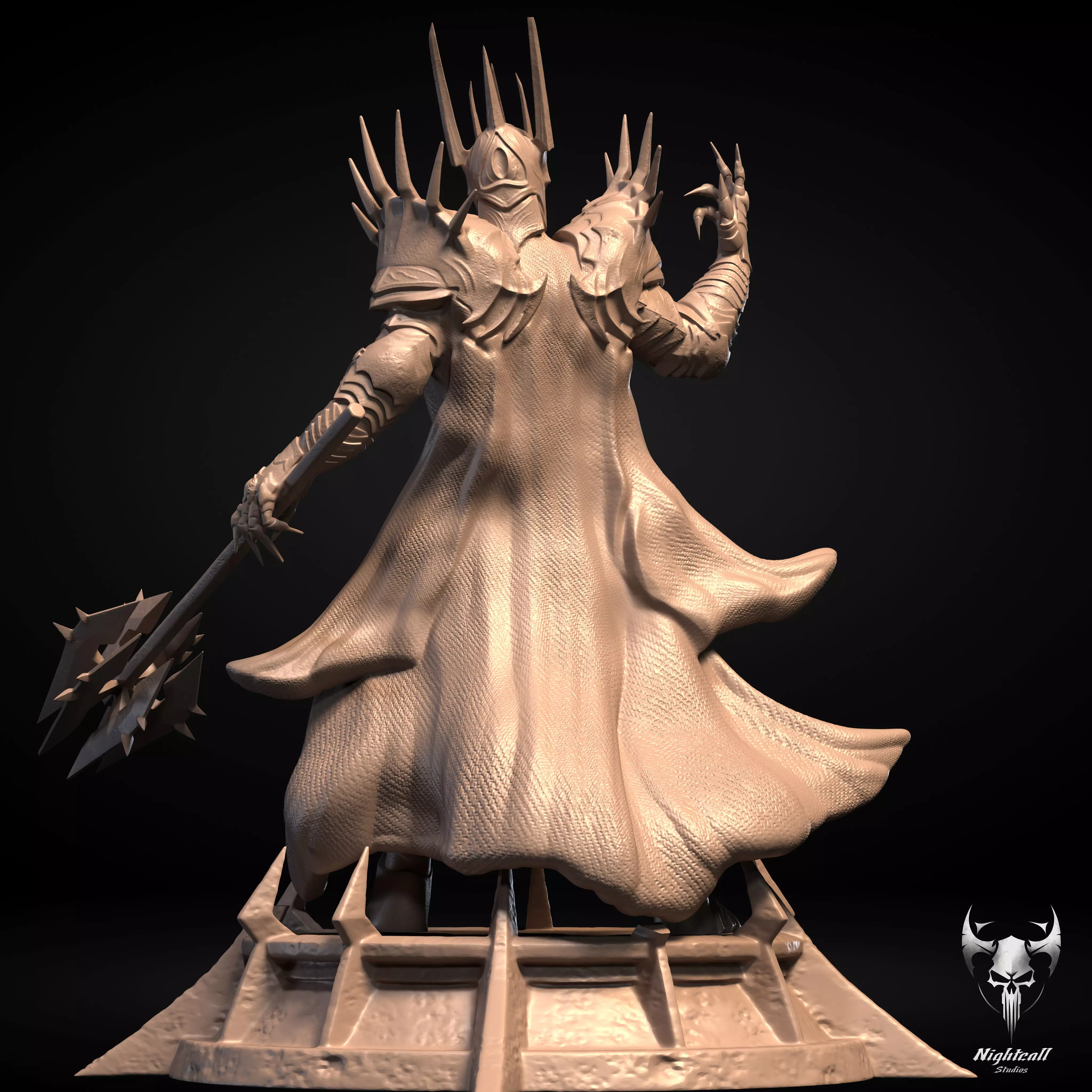 Sauron - Lord of the Rings 3D print model 3D print model_3