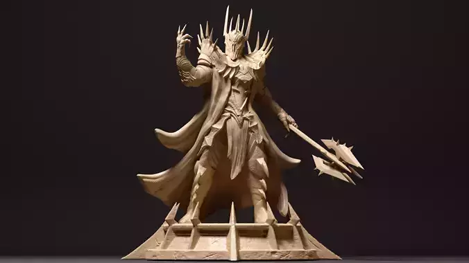 Sauron - Lord of the Rings 3D print model 3D print model