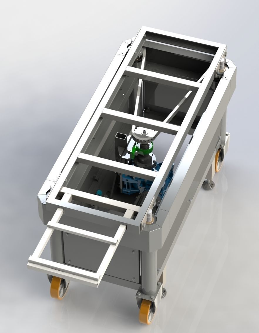 - SteelMotion ChainCart Low-poly 3D model_9