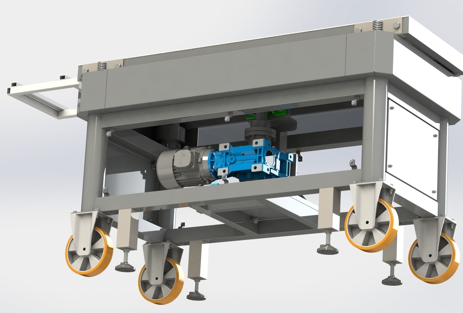 - SteelMotion ChainCart Low-poly 3D model_5