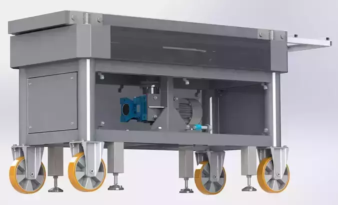 - SteelMotion ChainCart Low-poly 3D model