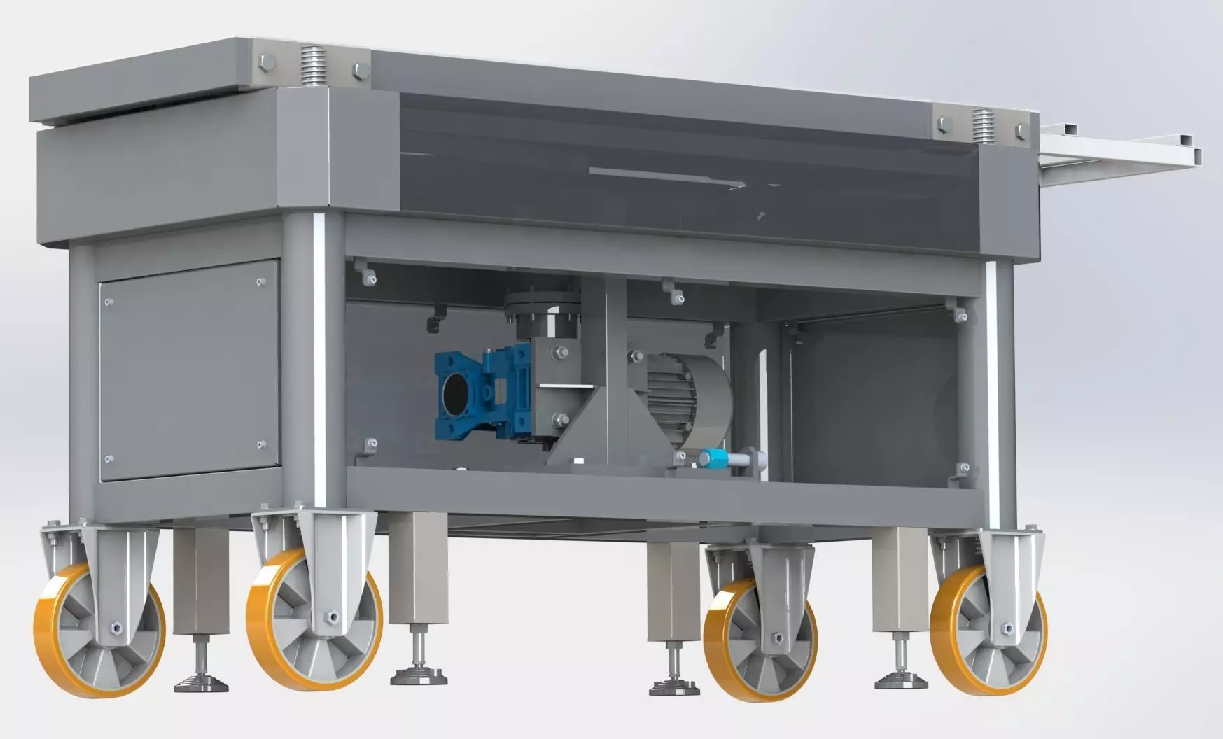 - SteelMotion ChainCart Low-poly 3D model_0