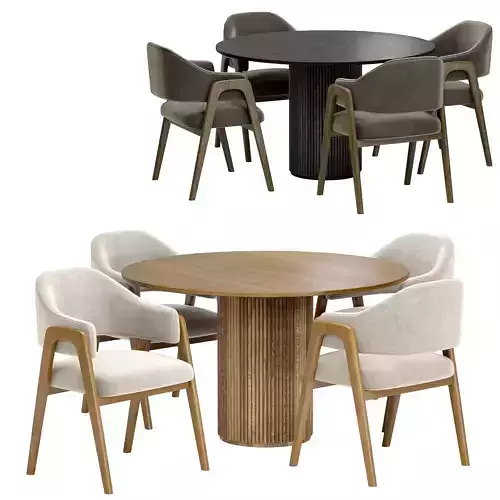 jose trevor chair with palaise dining table