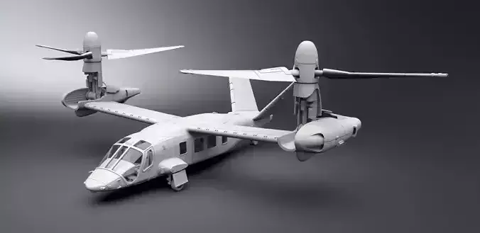 Bell V280 Valor scale model  3D print model