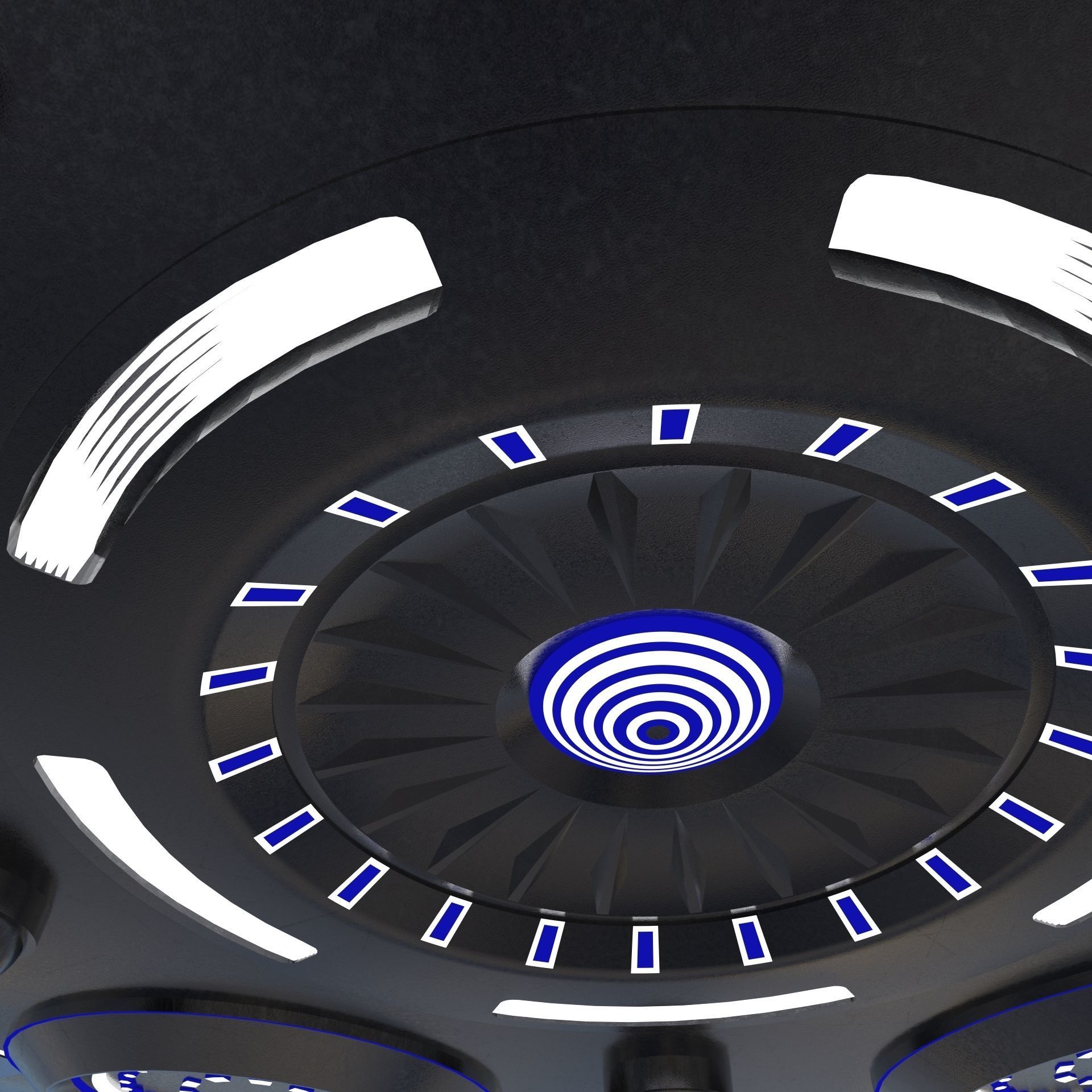 UFO Model 3D model_9