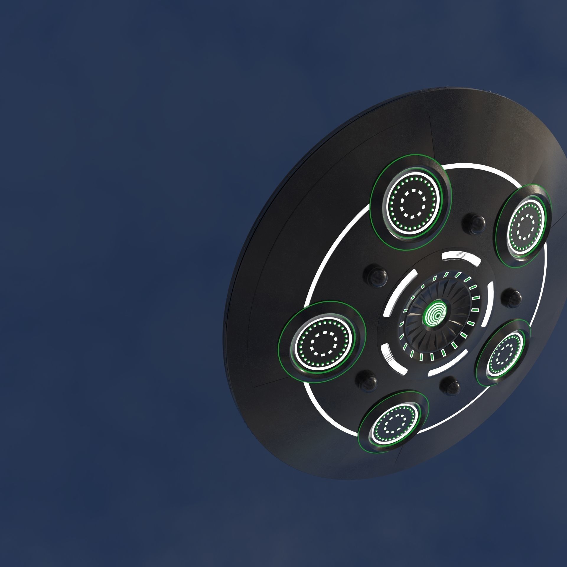 UFO Model 3D model_14