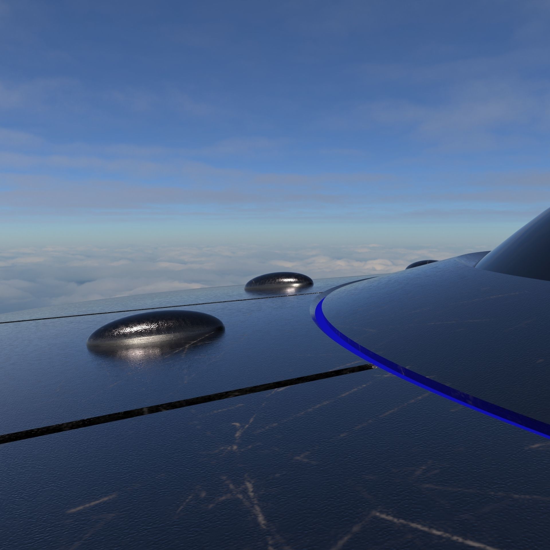 UFO Model 3D model_2