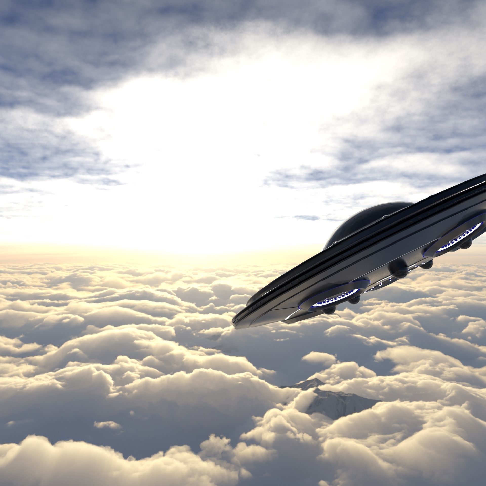 UFO Model 3D model_12