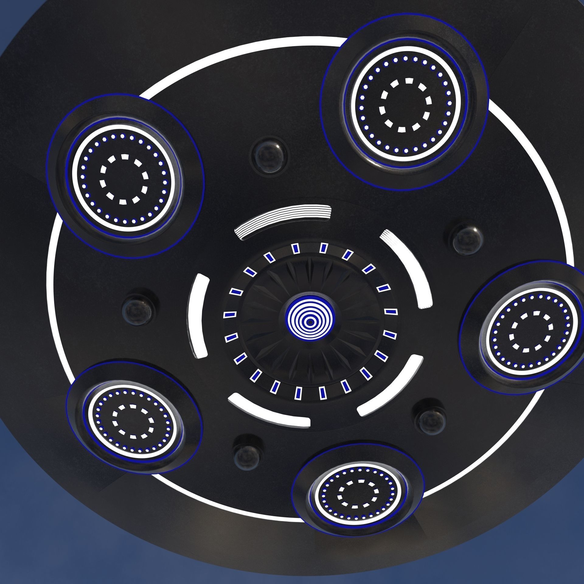 UFO Model 3D model_6