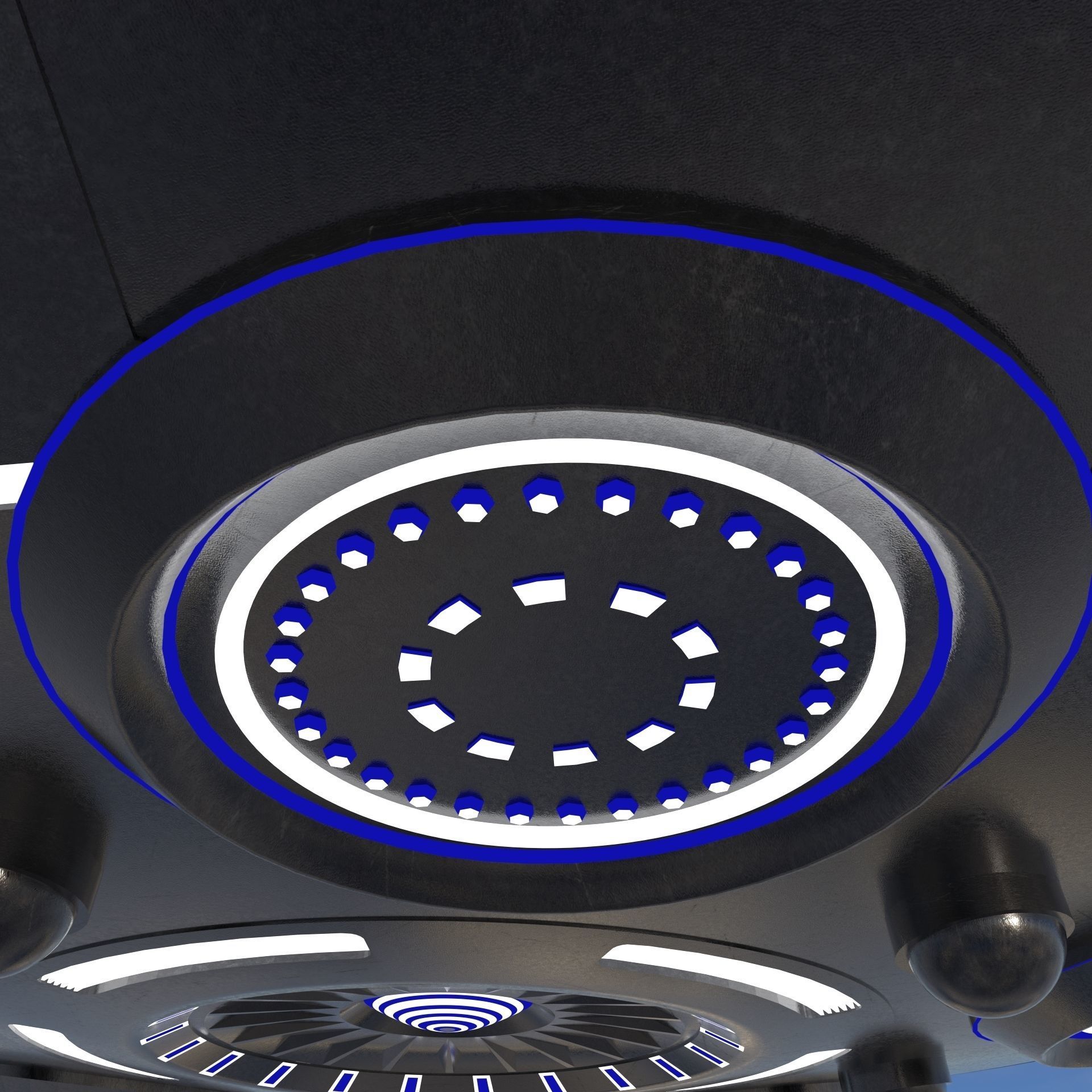 UFO Model 3D model_7