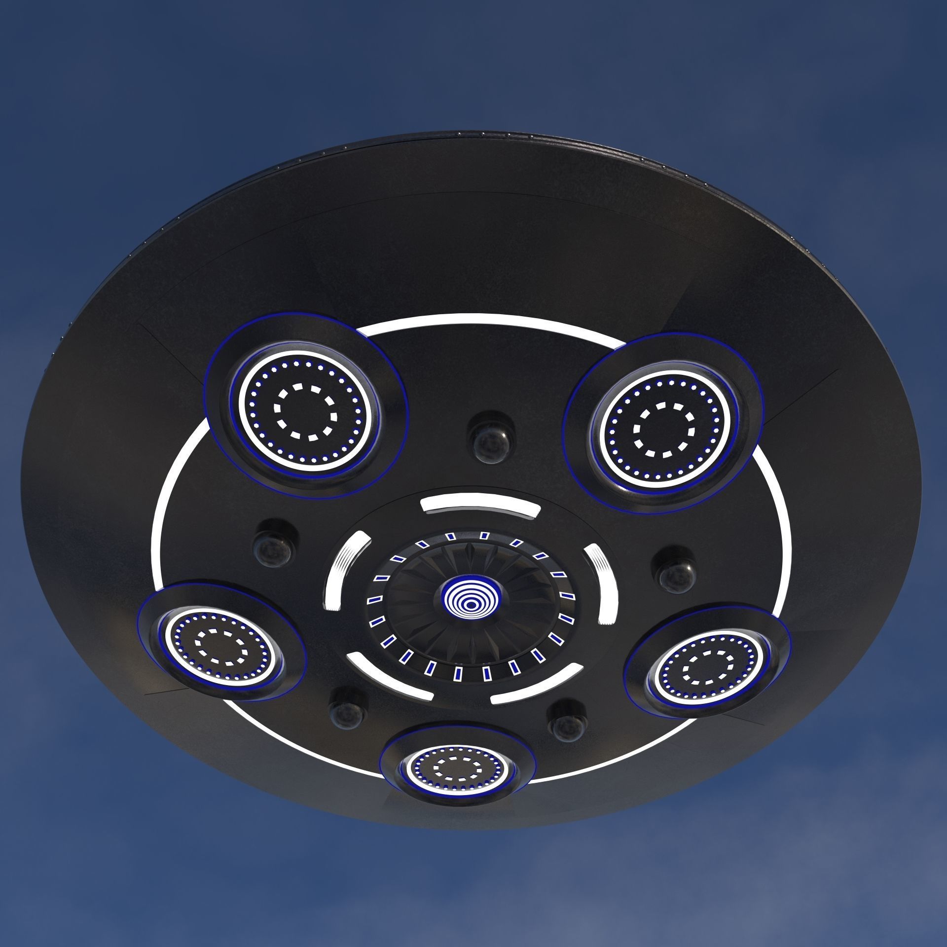 UFO Model 3D model_5