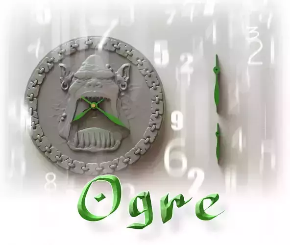 Ogre clock