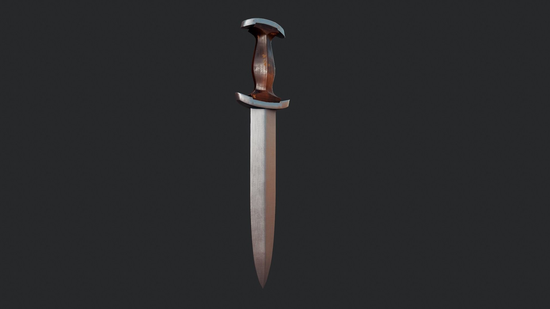 Dagger - Tutorial Included  Low-poly 3D model_2