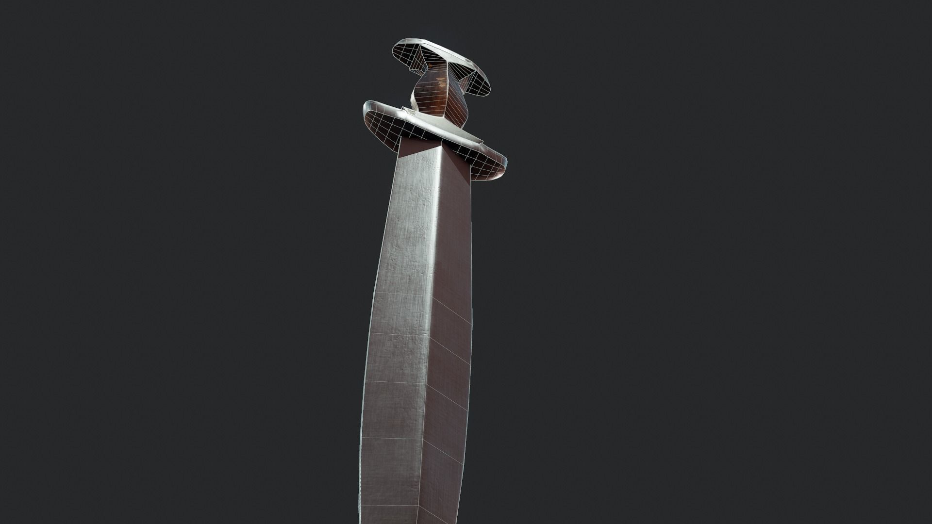 Dagger - Tutorial Included  Low-poly 3D model_20