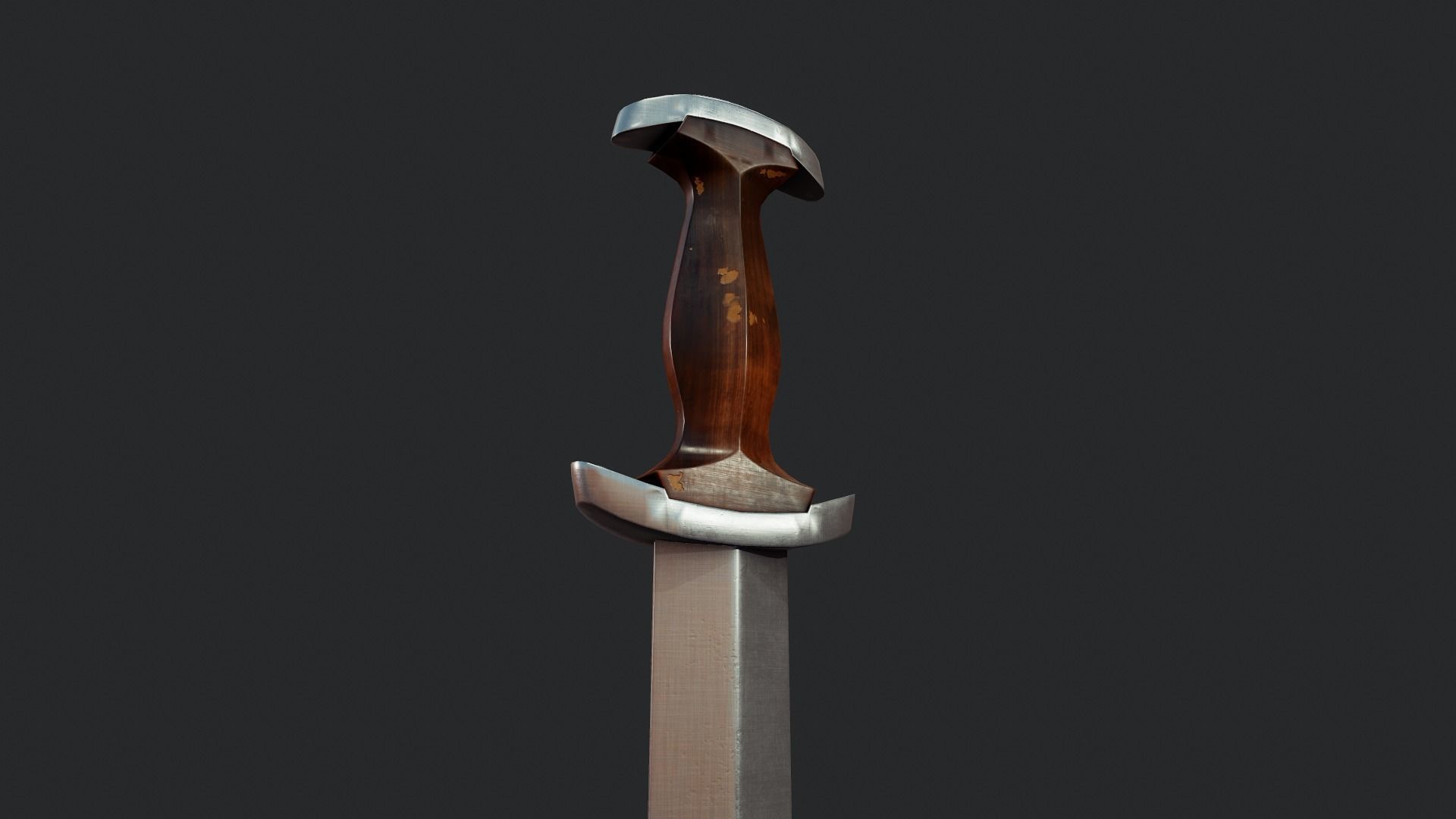 Dagger - Tutorial Included  Low-poly 3D model_6