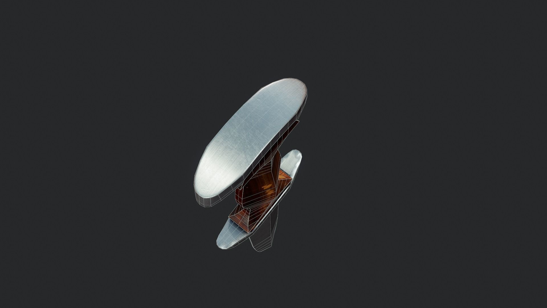 Dagger - Tutorial Included  Low-poly 3D model_16