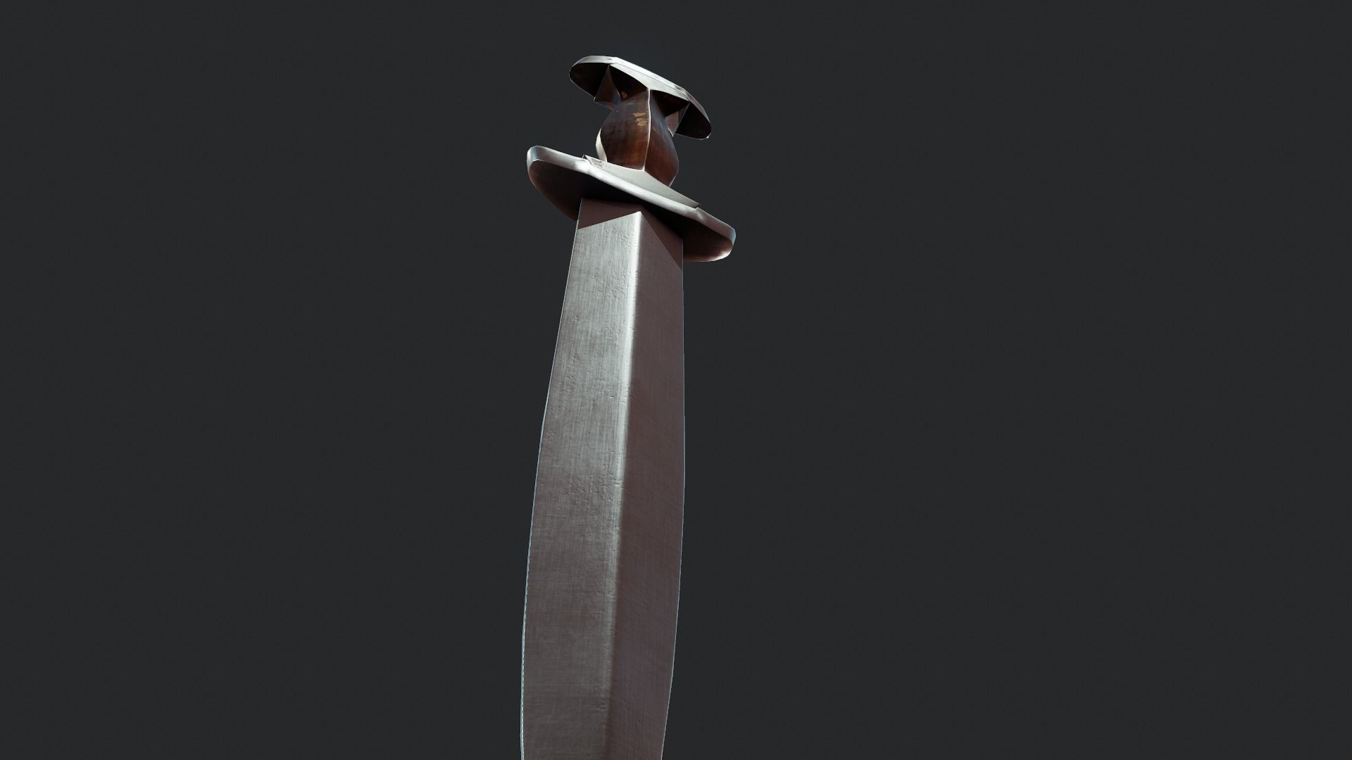 Dagger - Tutorial Included  Low-poly 3D model_18