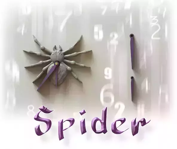 Spider clock