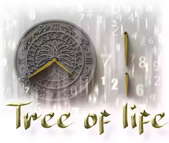 Tree of life clock
