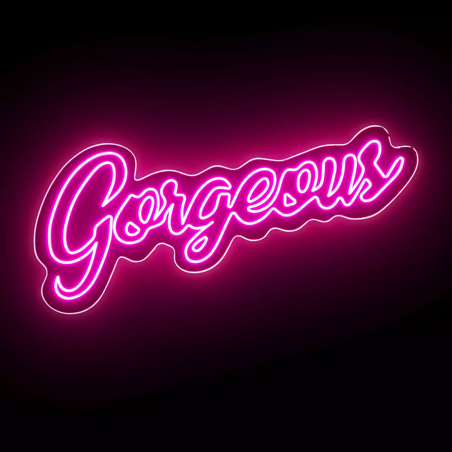 Gorgeous Neon Sign 3D model_0