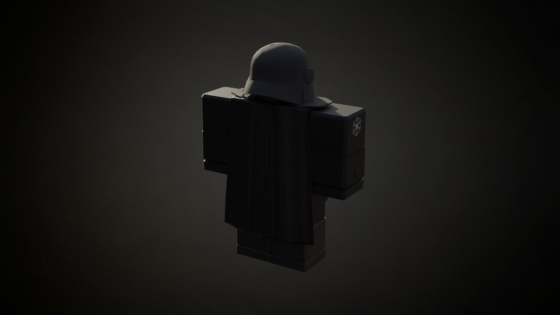 Roblox r6 knight armor Inquisitor model Low-poly 3D model Low-poly 3D model_6