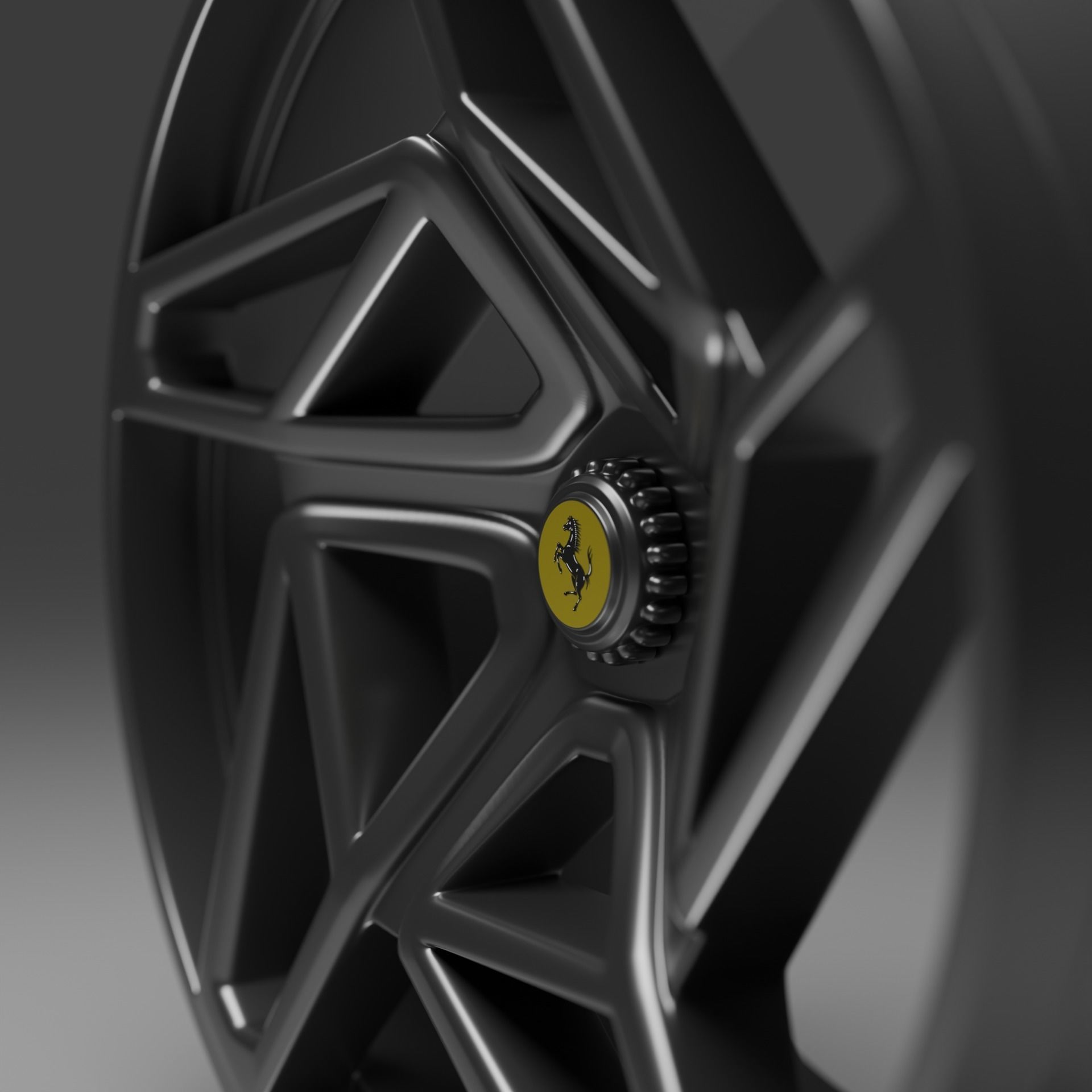 Ferrari FP8 Wheel 3D model_2