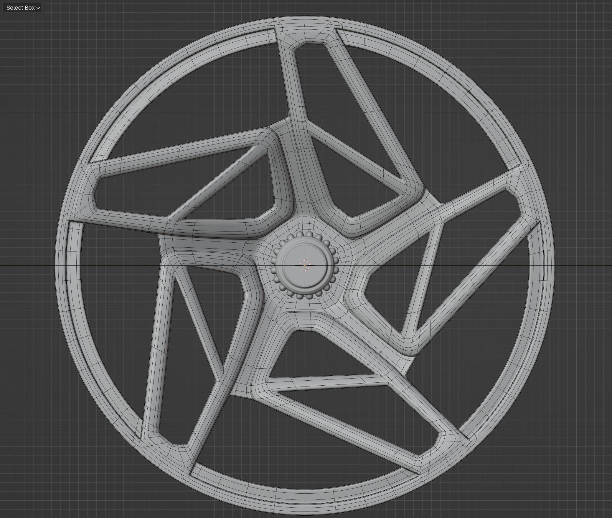 Ferrari FP8 Wheel 3D model_5