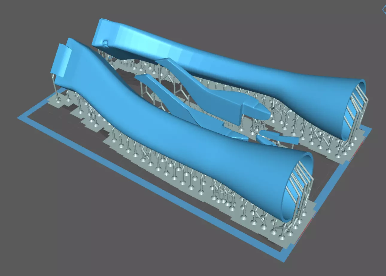 Additional inlet parts for Revell 1-32 scale Tornado GR1 3D print model_0
