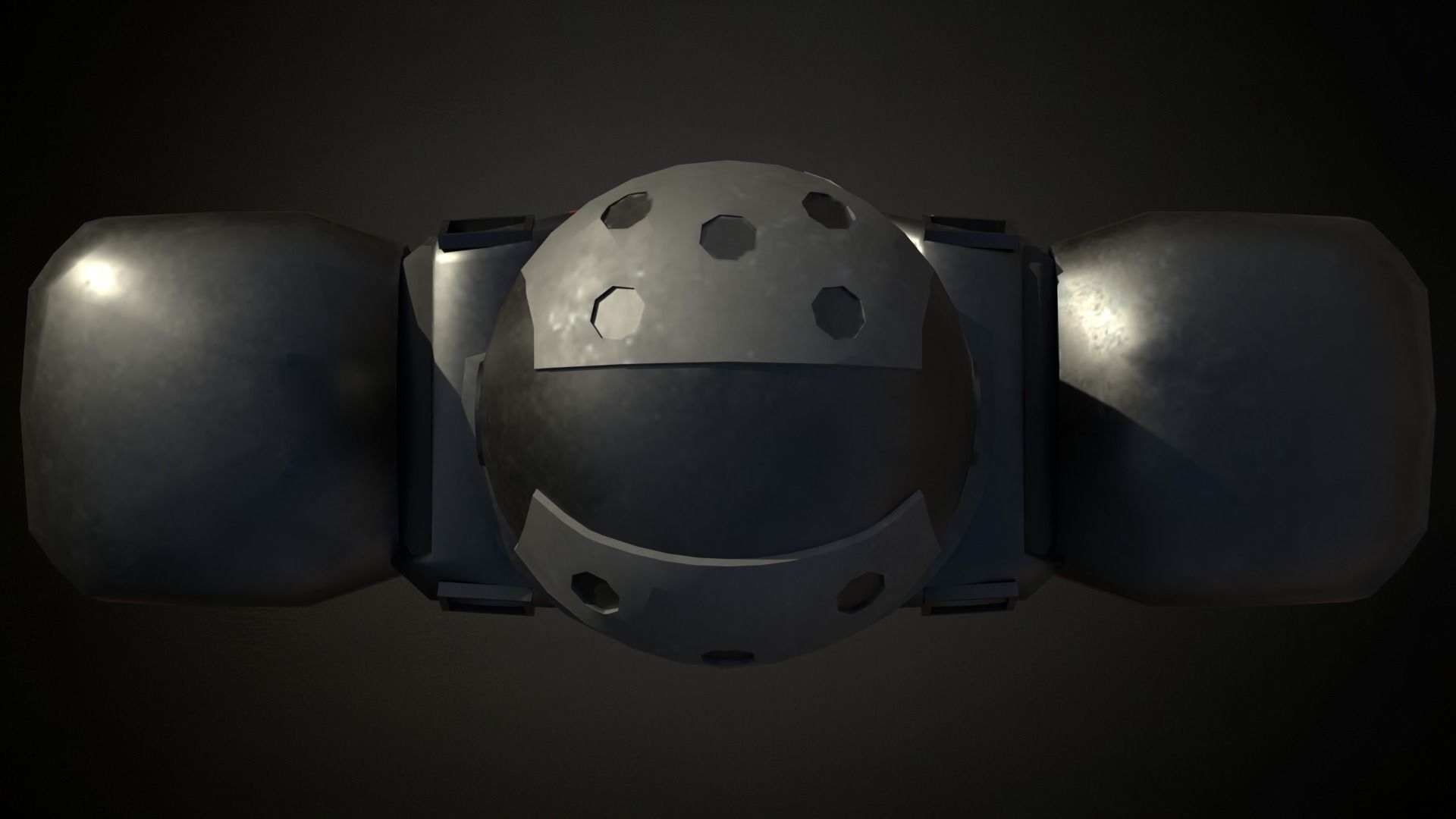 Roblox r6 knight armor model Low-poly 3D model Low-poly 3D model_3