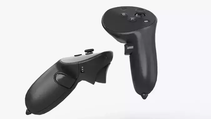 Meta Quest Touch Pro controllers  3D model