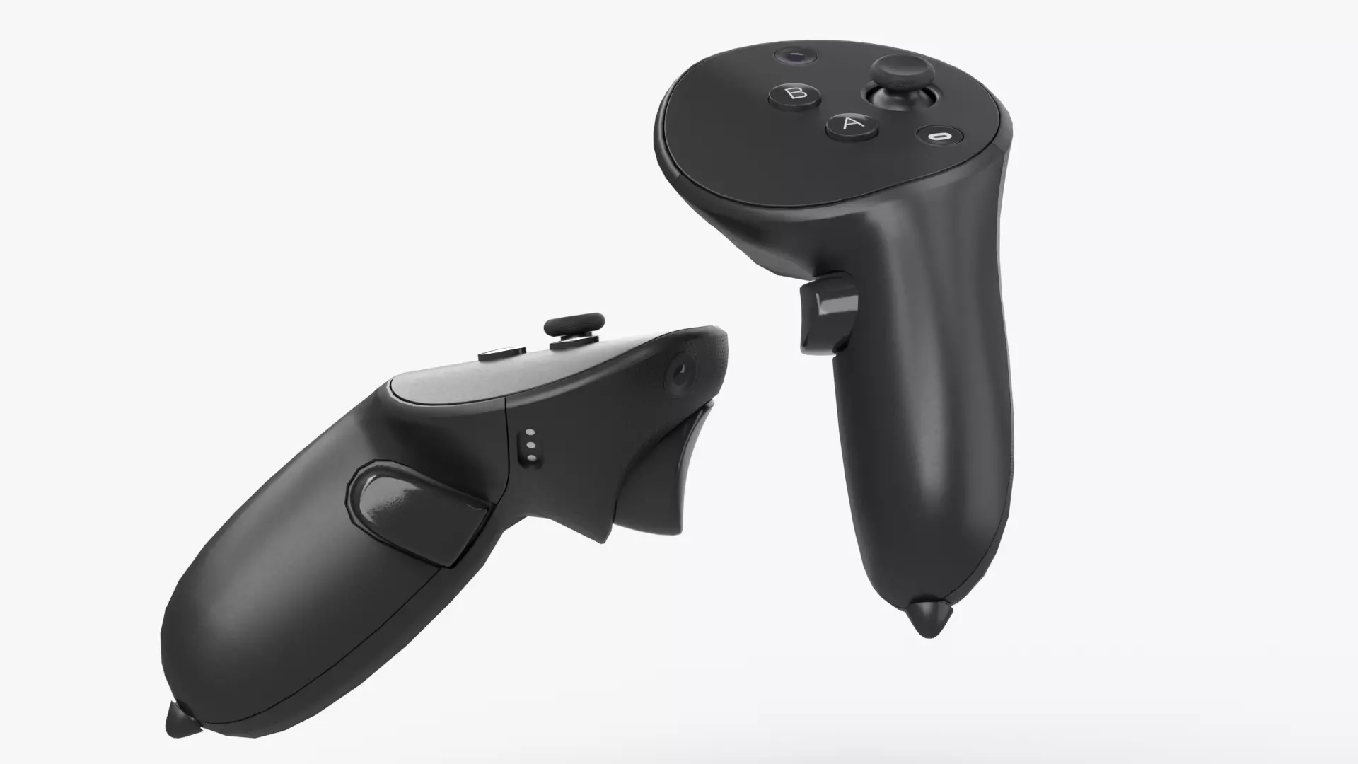 Meta Quest Touch Pro controllers  3D model_0