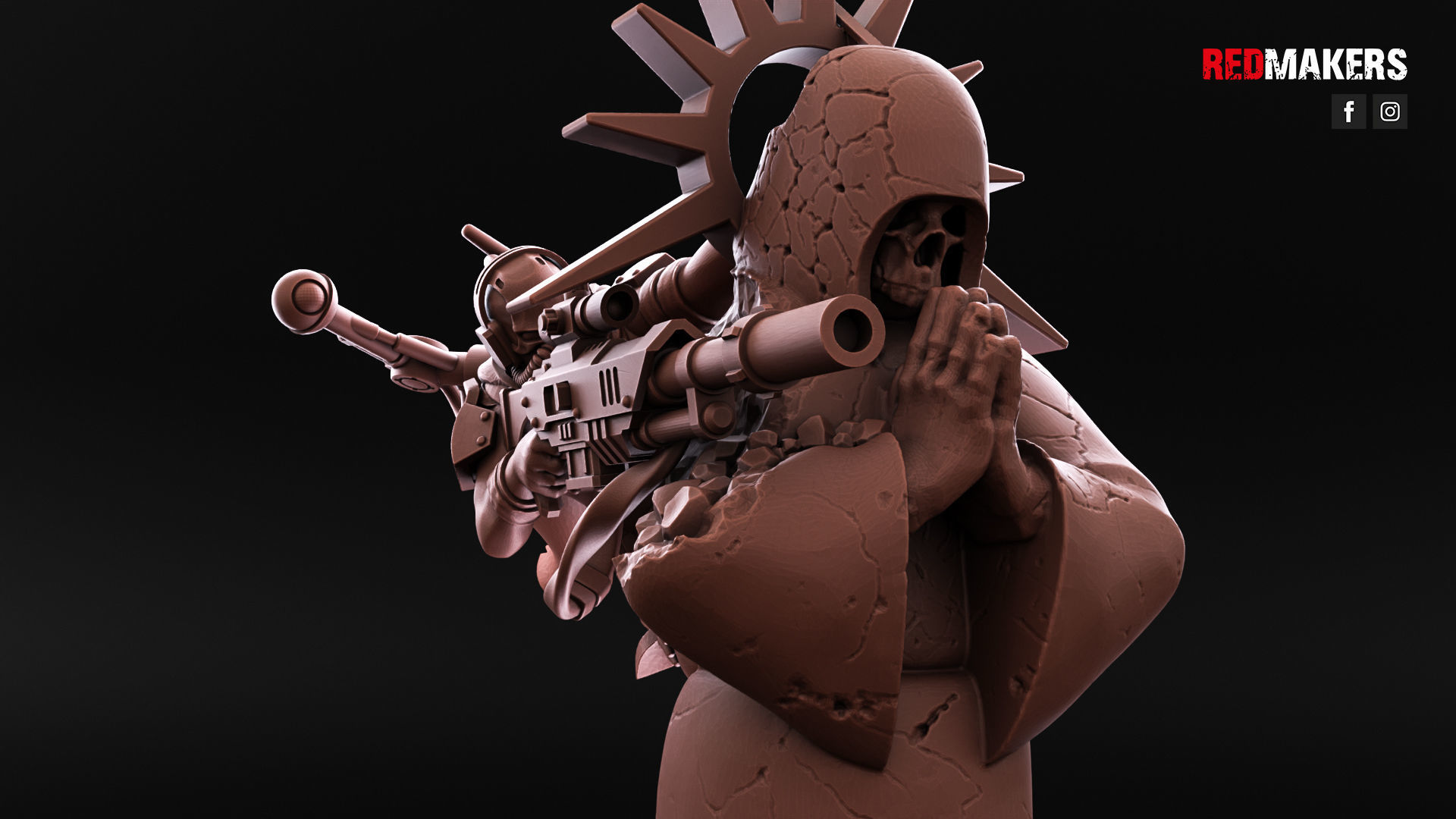 Sniper Assassin  Free 3D print model_2