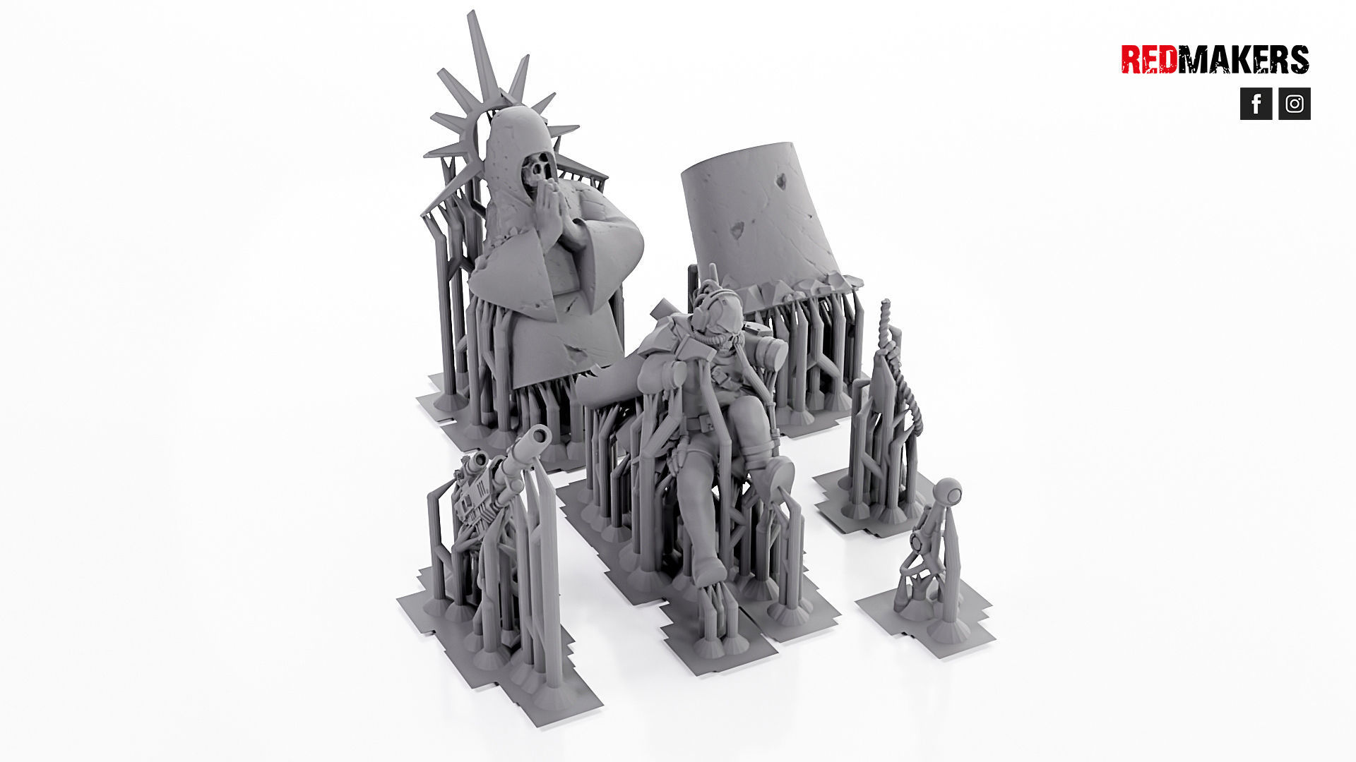 Sniper Assassin  Free 3D print model_7