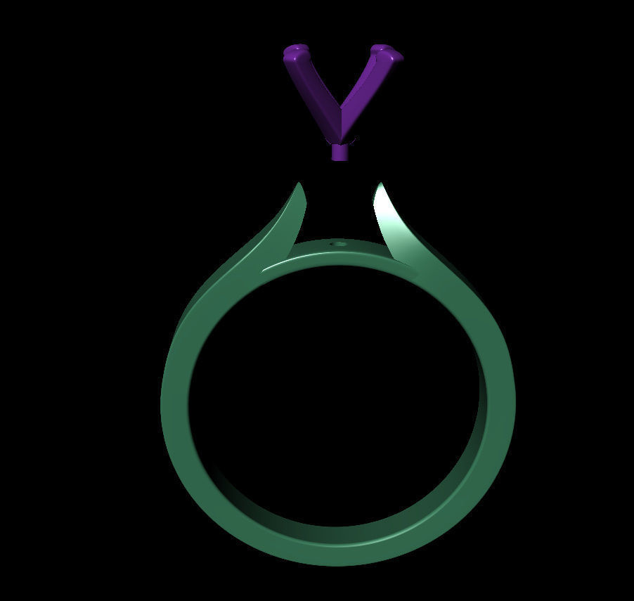 Round 0-75-CT Flat Profile Round Shank Width 2-6mm 3D print model_15