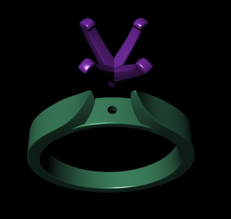 Round 0-75-CT Flat Profile Round Shank Width 2-6mm 3D print model_16