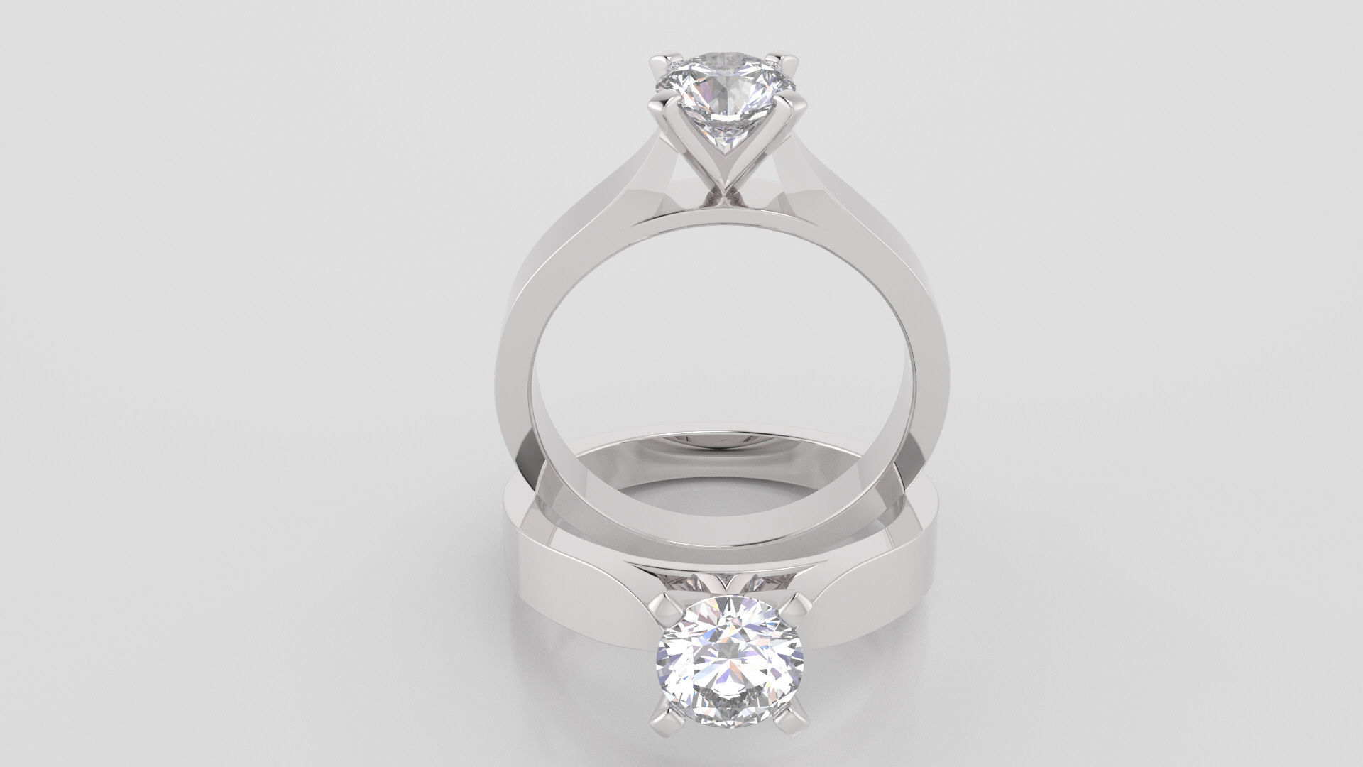 Round 0-75-CT Flat Profile Round Shank Width 2-6mm 3D print model_2