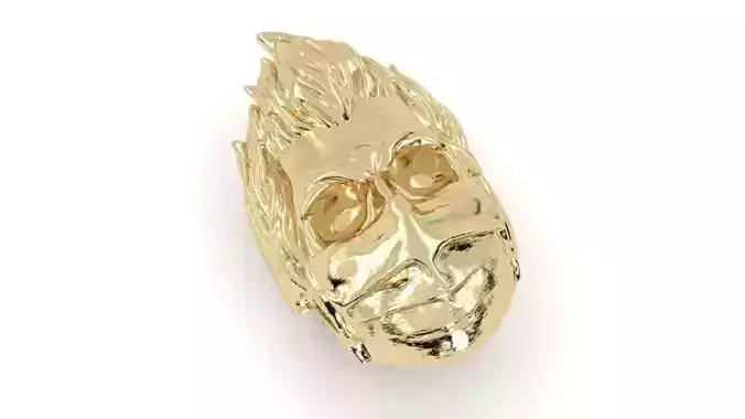 ring mask skull 3D print model